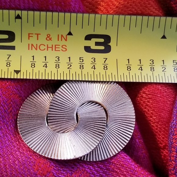 Vintage Napier Sterling Silver vermeil earrings - Picture 10 of 10